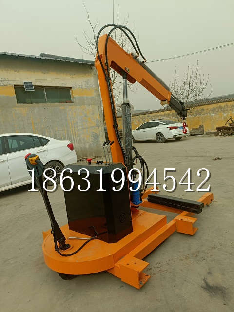 屏东市自卸车厢随车吊 自制轮式四不像起重机 四驱平板吊 5吨 贵盛